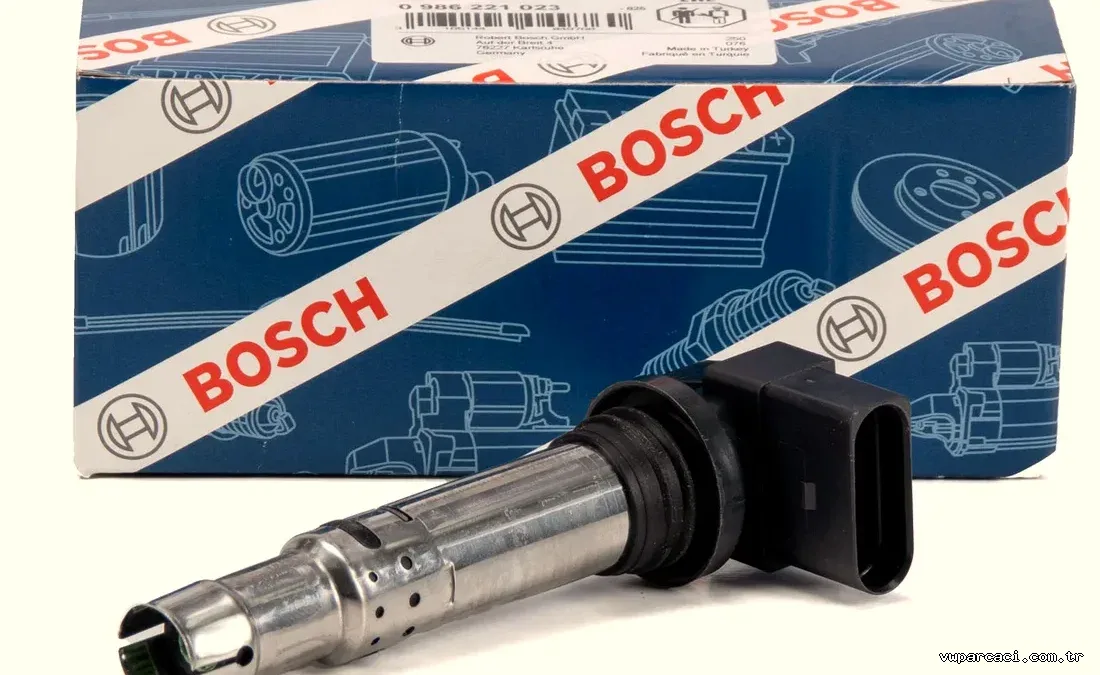 BOSCH 0986221023 | Ateşleme Bobini Audi A1 1.4 TFSI Polo/Golf/Jetta/A3/A4/İbiza/Cordoba/Altea/Leon - BOSCH - BOS.0986221