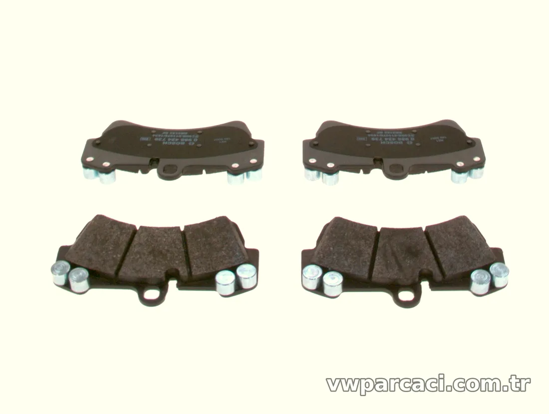 BOSCH 0986424739 Fren Disk Balata - BOSCH - 0986424739