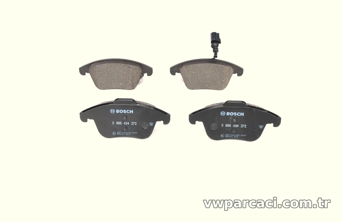 BOSCH 0986494372 Fren Disk Balata - BOSCH - 0986494372