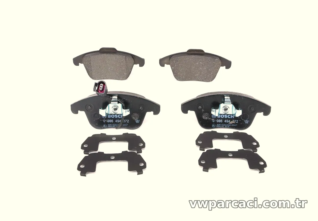 BOSCH 0986494372 Fren Disk Balata - BOSCH - 0986494372