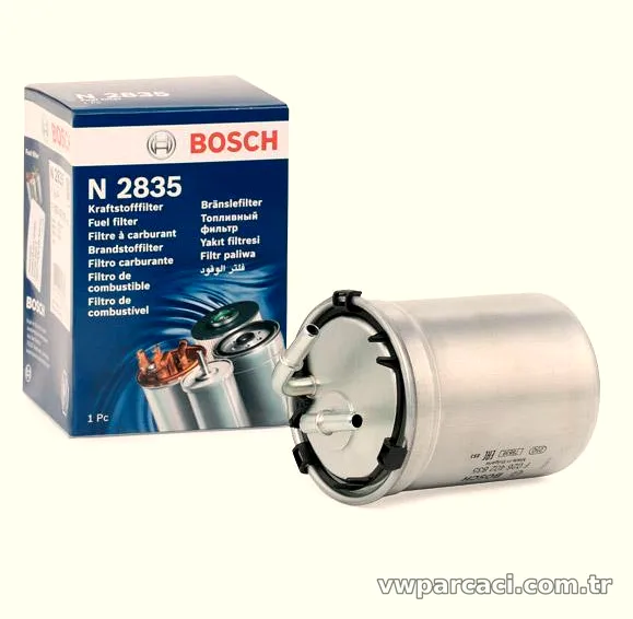 BOSCH F026402835 | Mazot Filtresi Volkswagen Polo 13-18 1.4 TDI Audi A1 Seat Ibiza Skoda Fabia - BOSCH - BOS.F026402835