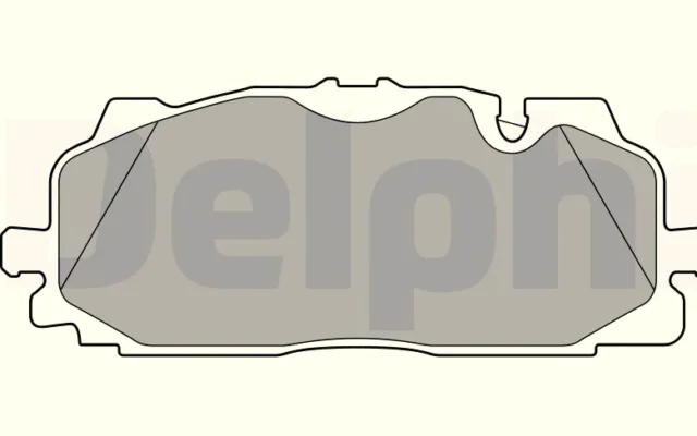 DELPHI LP3302 Fren Disk Balata
