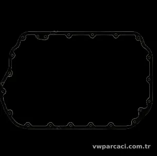 Alt Karter Contası - Audi A4 - A6 - A8 - 2.8 AMX - ACK Motor - ELRİNG - 078103610E