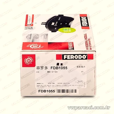 FERODO FDB1055 Fren Disk Balata - FERODO - FDB1055