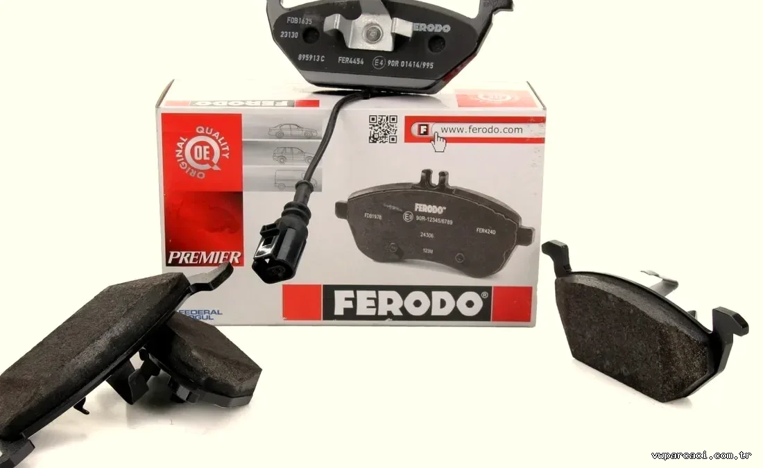 FERODO FDB1635 | Volkswagen Jetta 2011-2014 Ön Fren Balatası Golf 4 5 6 Audi A3 Seat Leon Polo - FERODO - FER.FDB1635 ,9