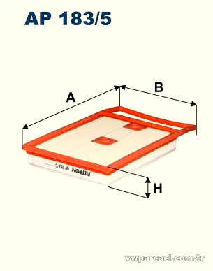 FILTRON AP1835 Hava Filtresi