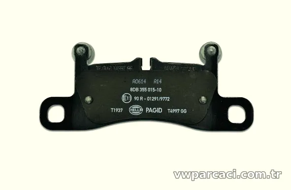HELLA PAGID 8DB355015101 Fren Disk Balata - HELLA PAGID - 8DB355015101