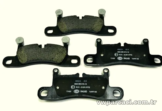 HELLA PAGID 8DB355015101 Fren Disk Balata - HELLA PAGID - 8DB355015101