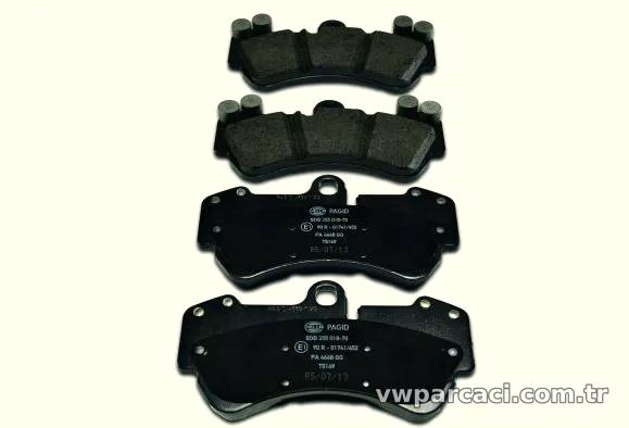 HELLA PAGID 8DB355018701 Fren Disk Balata - HELLA PAGID - 8DB355018701
