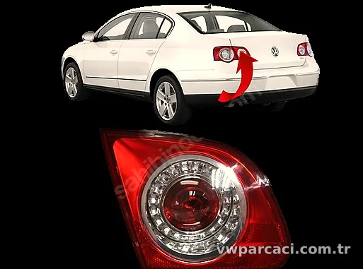 İç Stop Sol - Volkswagen - Passat 2006 - İTHAL - 3C5945093E
