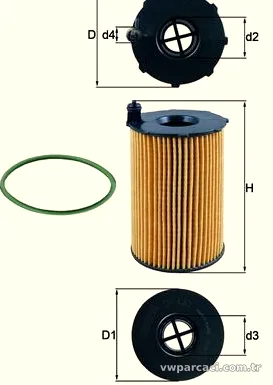 KNECHT OX420D Yağ Filtresi - KNECHT - OX420D