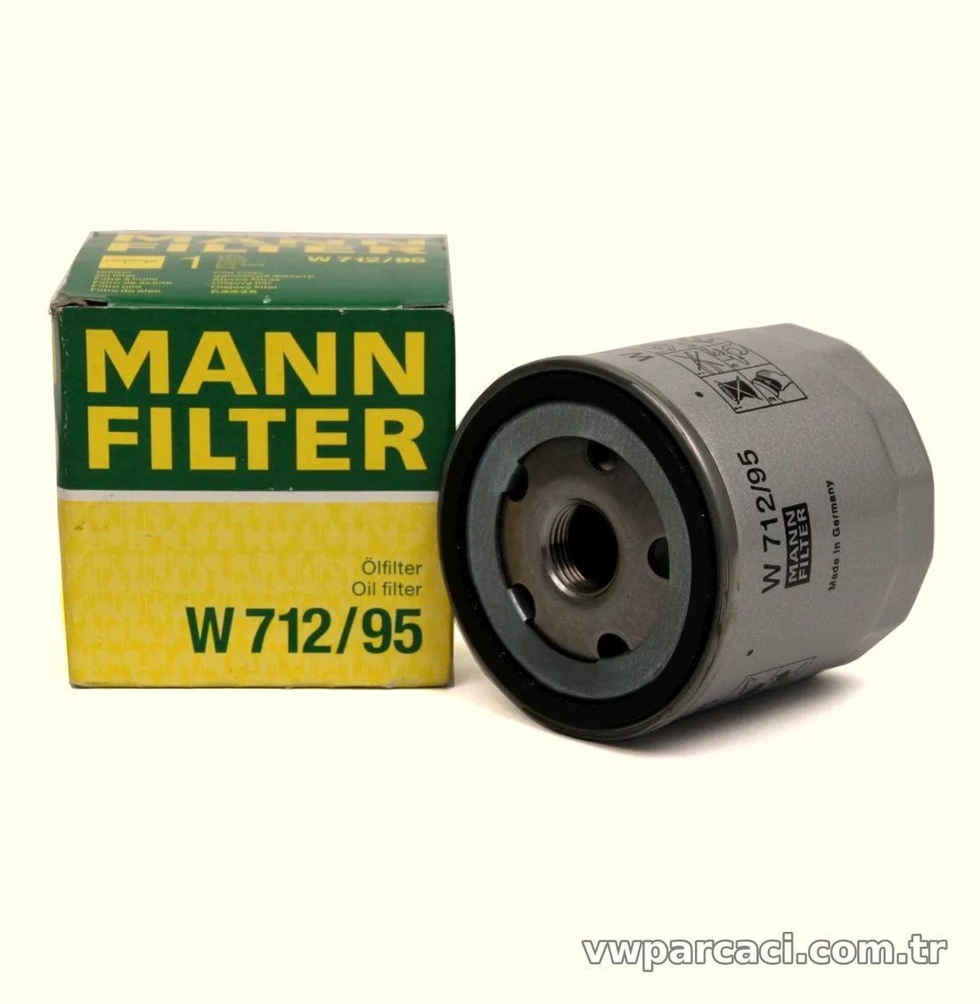 MANN W712-95 | Audi A3 2015 Model Sonrası 1.4 TFSI Yağ Filtresi | VW-Audi-Seat-Skoda Uyumlu - MANN - MAN.W712-95 ,10