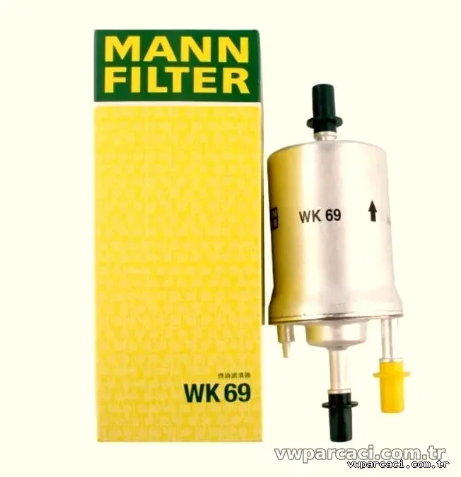 MANN WK69 | Volkswagen Polo Benzin Filtresi 1.4 GTI 180 BG 6.6 Bar - MANN - MAN.WK69 ,6