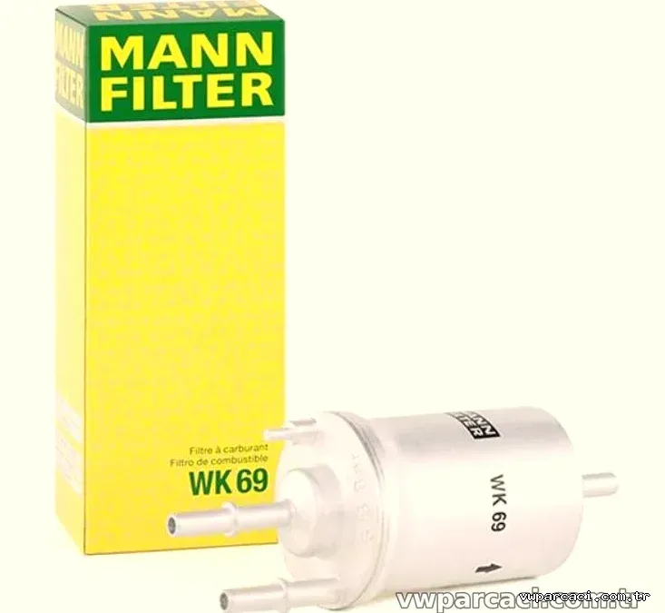 MANN WK69 | Volkswagen Scirocco Benzin Filtresi 1.4 TSI 6.6 Bar - MANN - MAN.WK69 ,4