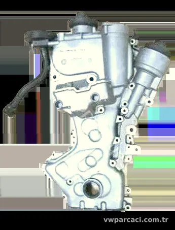 Motor Yan Muhafaza Kapak - Passat - Golf 5 - Jetta - Orjinal - 03C109210G
