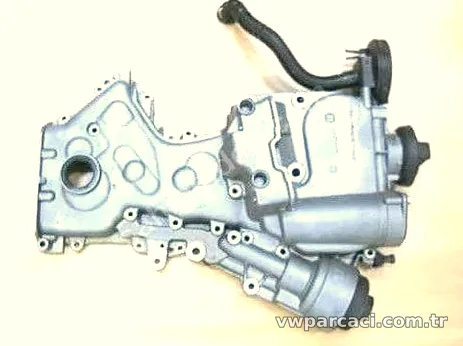 Motor Yan Muhafaza Kapak - Passat - Golf 5 - Jetta - Orjinal - 03C109210G