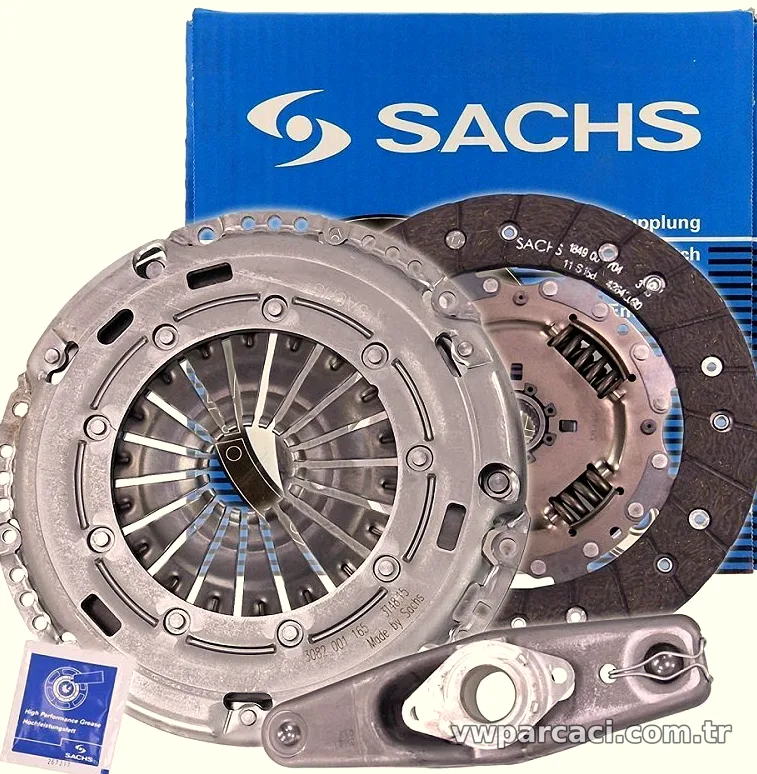 SACHS 3000950072 | VW Golf Passat Jetta Scirocco Audi A3 Seat Leon Skoda Octavia SuperB Yeti 1.4 TSI CAX Debriyaj Seti -