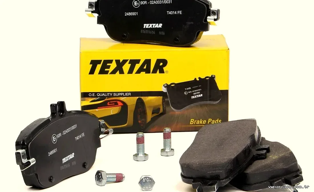 Mercedes W176 Kasa A180 CDI Ön Fren Balata Takım AMG Textar Marka - TEXTAR - TEX.2486901 / ASP.2WIN1006 ,3