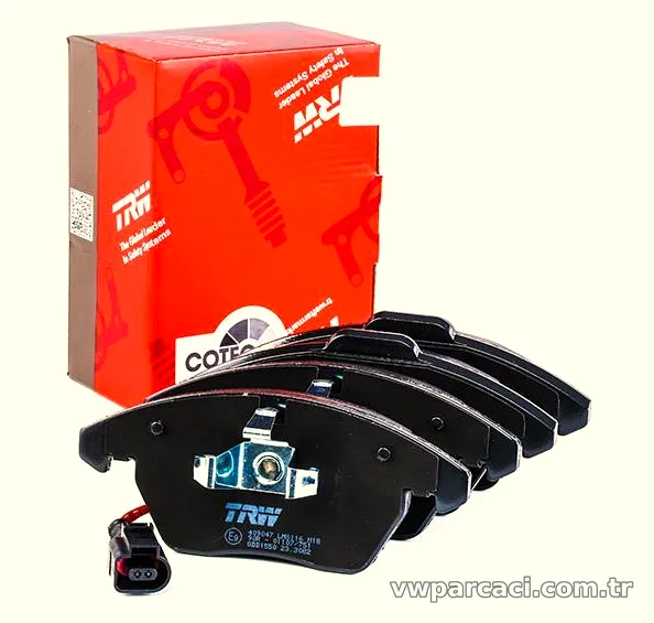 TRW GDB1550 | Audi A1 10-18/A3 97-03/Volkswagen Golf V Ön Fren Balata Takımı - TRW - TRW.GDB1550 ,16