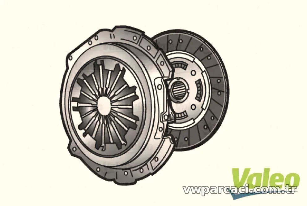 DEBRIYAJ SETI RULMANSIZ SHARAN 2,0 95> - Valeo - VALEO 821308