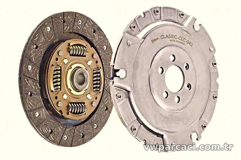 DEBRIYAJ TAKIMI (BASKI+DISK+PLAKA+CIVATA) VOLKSWAGEN - Valeo - VALEO 786043