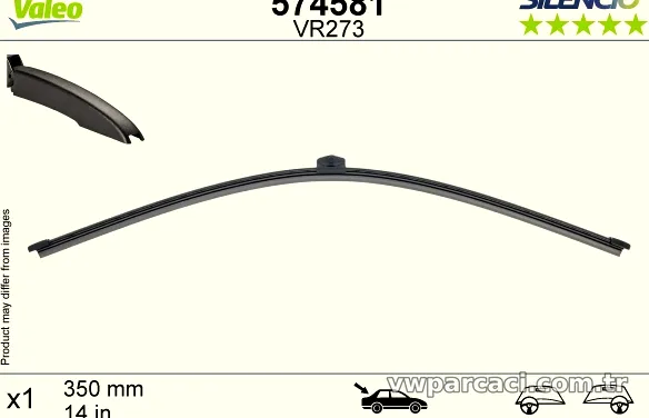 VALEO 574581 Silecek Süpürgesi - VALEO - 574581