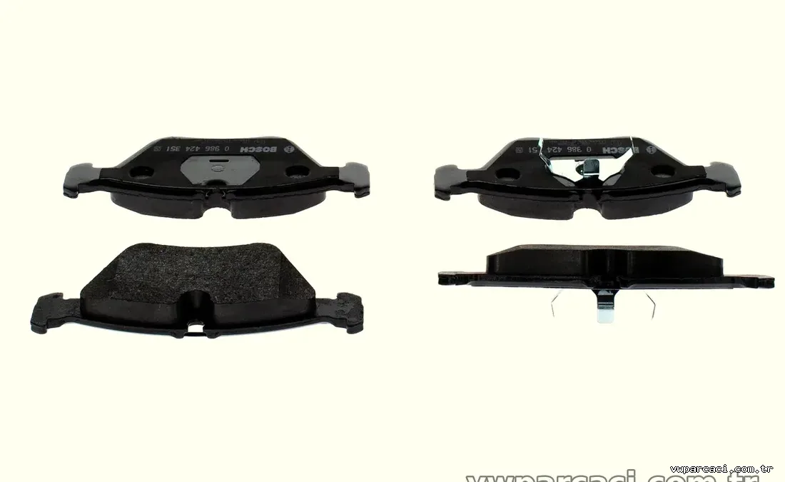 BOSCH 0986424351 Fren Disk Balata - BOSCH - 0986424351