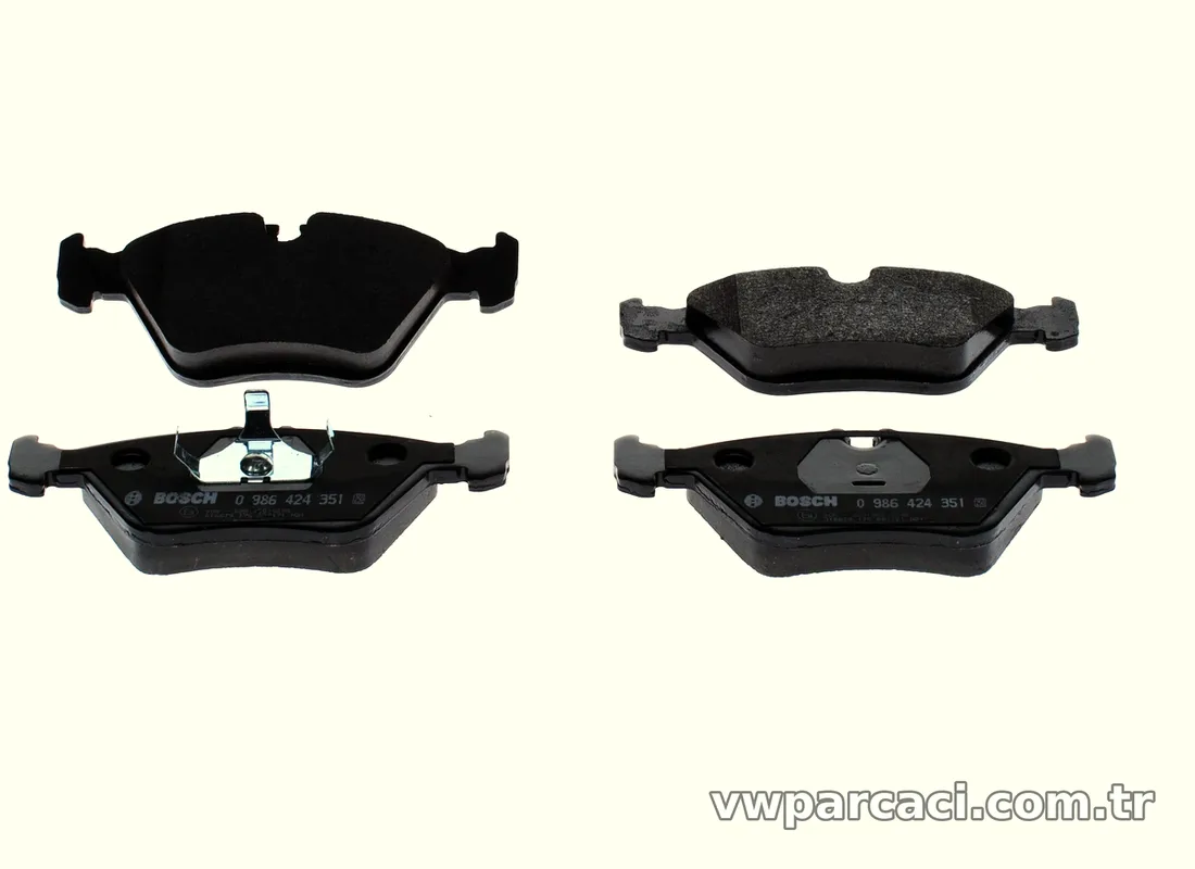 BOSCH 0986424351 Fren Disk Balata - BOSCH - 0986424351