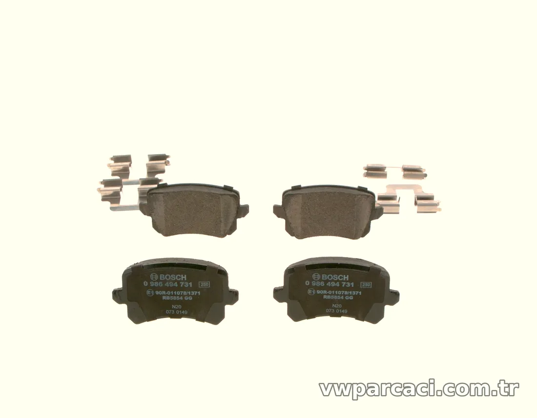 BOSCH 0986494731 Fren Disk Balata - BOSCH - 0986494731