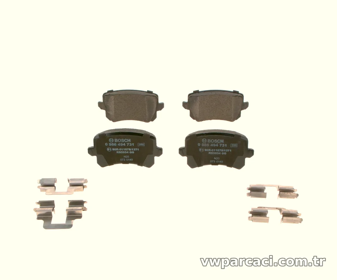 BOSCH 0986494731 Fren Disk Balata - BOSCH - 0986494731