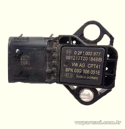 Motor Turbo Basınç Sensörü - CAVD - Motor - 1.4 TDI - Scirocco - 2009 - 2014 - BOSCH - 03G906051E-26
