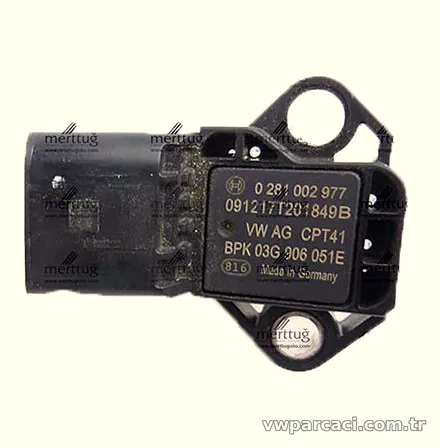 Motor Turbo Basınç Sensörü - CJEB - Motor - 1.4 TDI - Audi A4 - 2013 - 2015 - BOSCH - 03G906051E-49