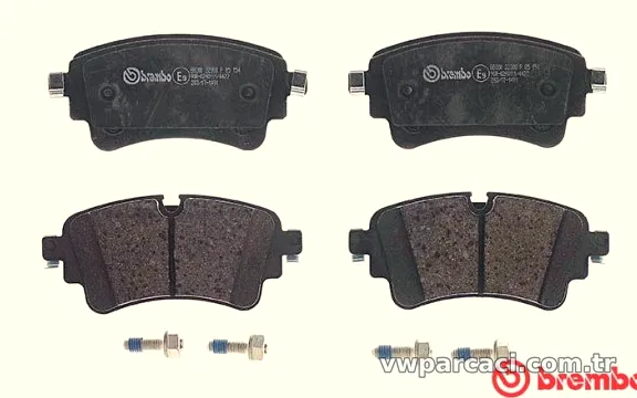 BREMBO P85154 Fren Disk Balata - BREMBO - P85154