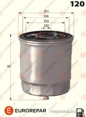 EUROREPAR E148097 Yakıt Filtresi - EUROREPAR - E148097