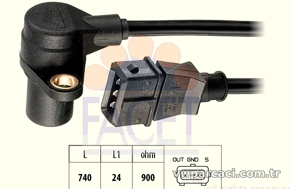 FACET 90214 Krank Sensörü - FACET - 90214