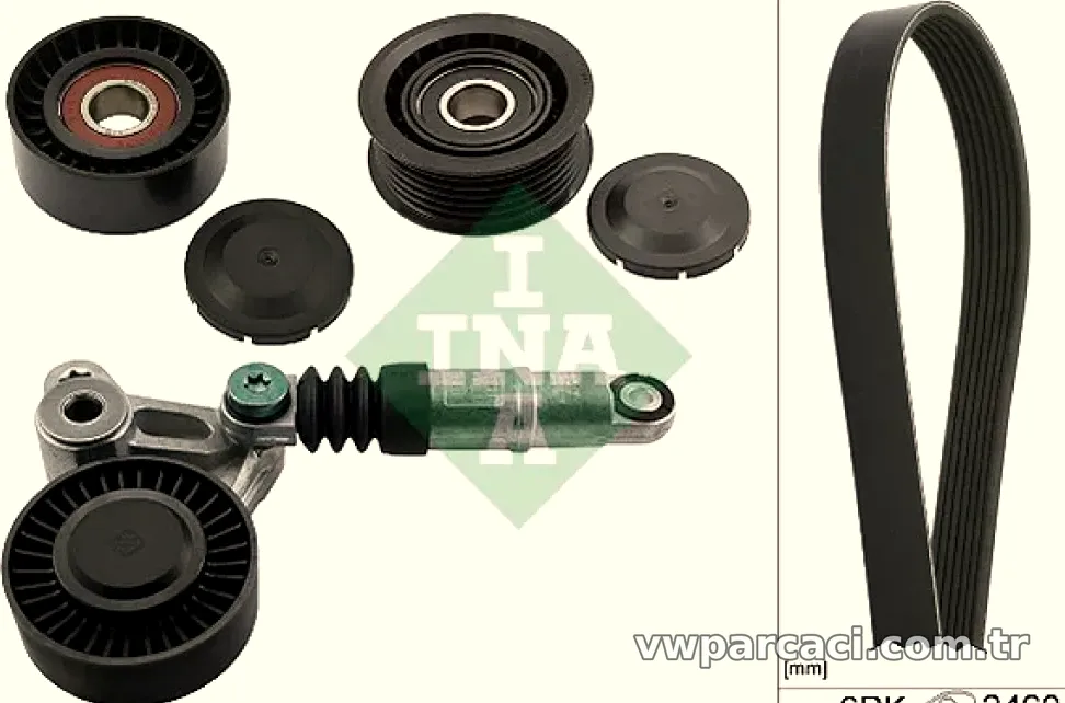 V KAYIS SETI A4 CABRIO 06>09 A4 A6 A8 04>10 2.7 3.0TDI ASB BSG CAND BPP - INA - INA 529007510