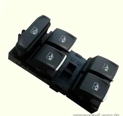 Dörtlü Cam Düğmesi – T-Cross – 2019 – üstü – 5G0959857E-9