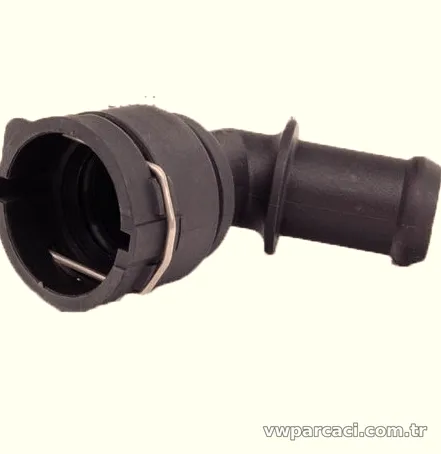 Kalorifer Su Flanşı - AGN - Motor - 1.8 TDİ - Audi A3 - 2001 - 2003 - İTHAL - 1J0122291D-17