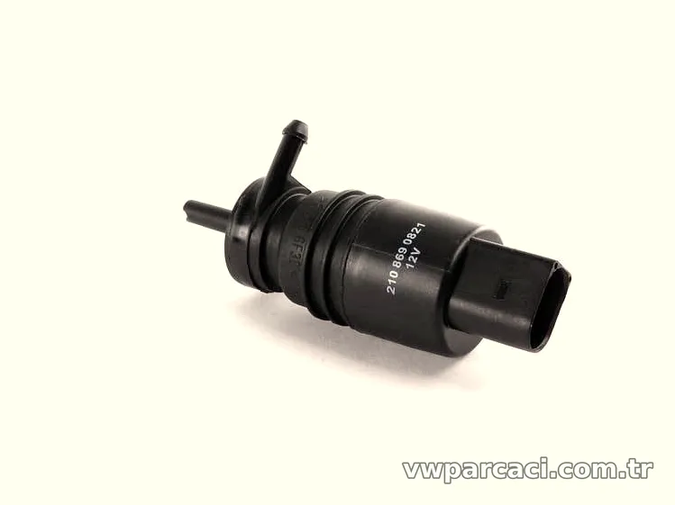 Silecek Su Fıskiye Motoru Tekli - Audi Q7 - 2016 - >> - İTHAL - 1J5955651-1T0955651-1K5955651-26