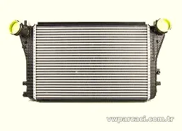 Turbo İntercooler Radyatörü - BWA - Motor - 2.0 TDİ - Jetta - 2009 - 2010 - İTHAL - 1K0145803S-13