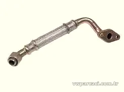 Turbo Yağ Borusu - BKE - Motor - 1.9 TDİ - Audi A4 - 2005 - 2008 - İTHAL - 028145736AH-4
