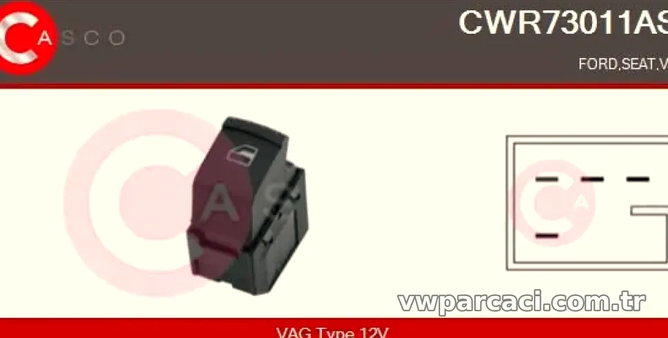 CAM ACMA KAPAMA ANAHTARI LEON TOLEDO SHARAN TEKLI - Kraw - KRAW AN-411B