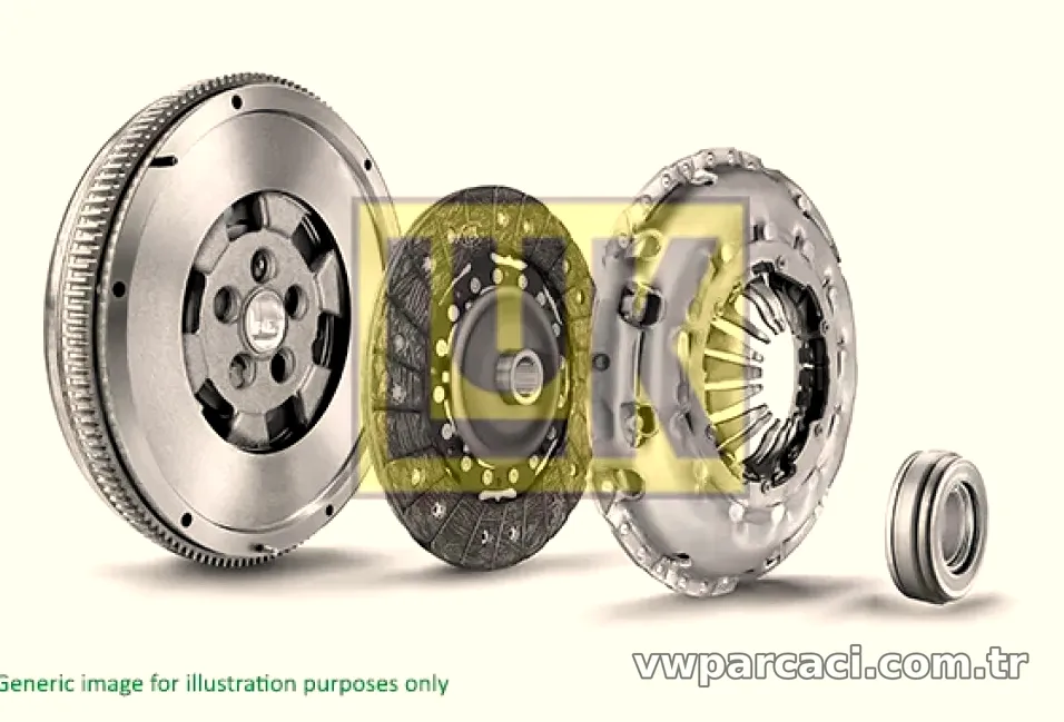 VOLANT+DEBRIYAJ SET AUDI A4 A6 PASSAT 1,9TDI (97 00) / (ADR AFN AVG) - LUK - LUK 600002900