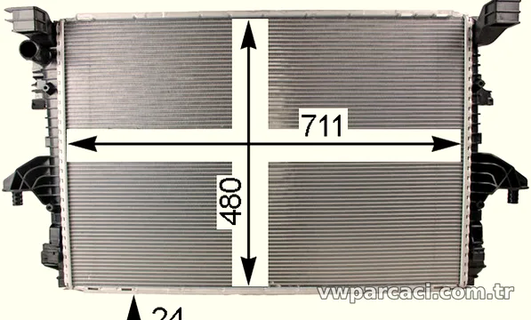 MAHLE CR805000P Su Radyatörü - MAHLE - CR805000P