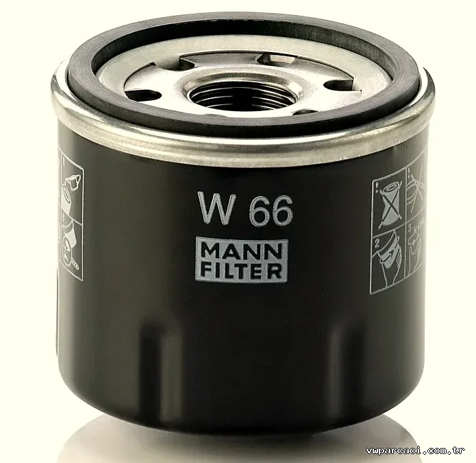MANN FILTER W66 Yağ Filtresi - MANN FILTER - W66