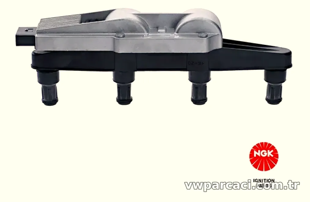 ATESLEME BOBINI AROSA FABIA OCTAVIA LUPO PASSAT 1,0 / 1,4 / 1,4 16V 00 02 - NGK - NGK 48114