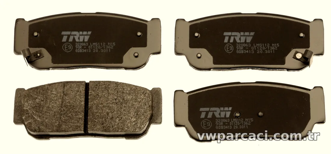 TRW GDB3413 Fren Disk Balata - TRW - GDB3413