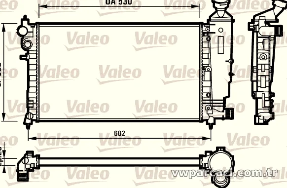 VALEO 731526 Su Radyatörü - VALEO - 731526
